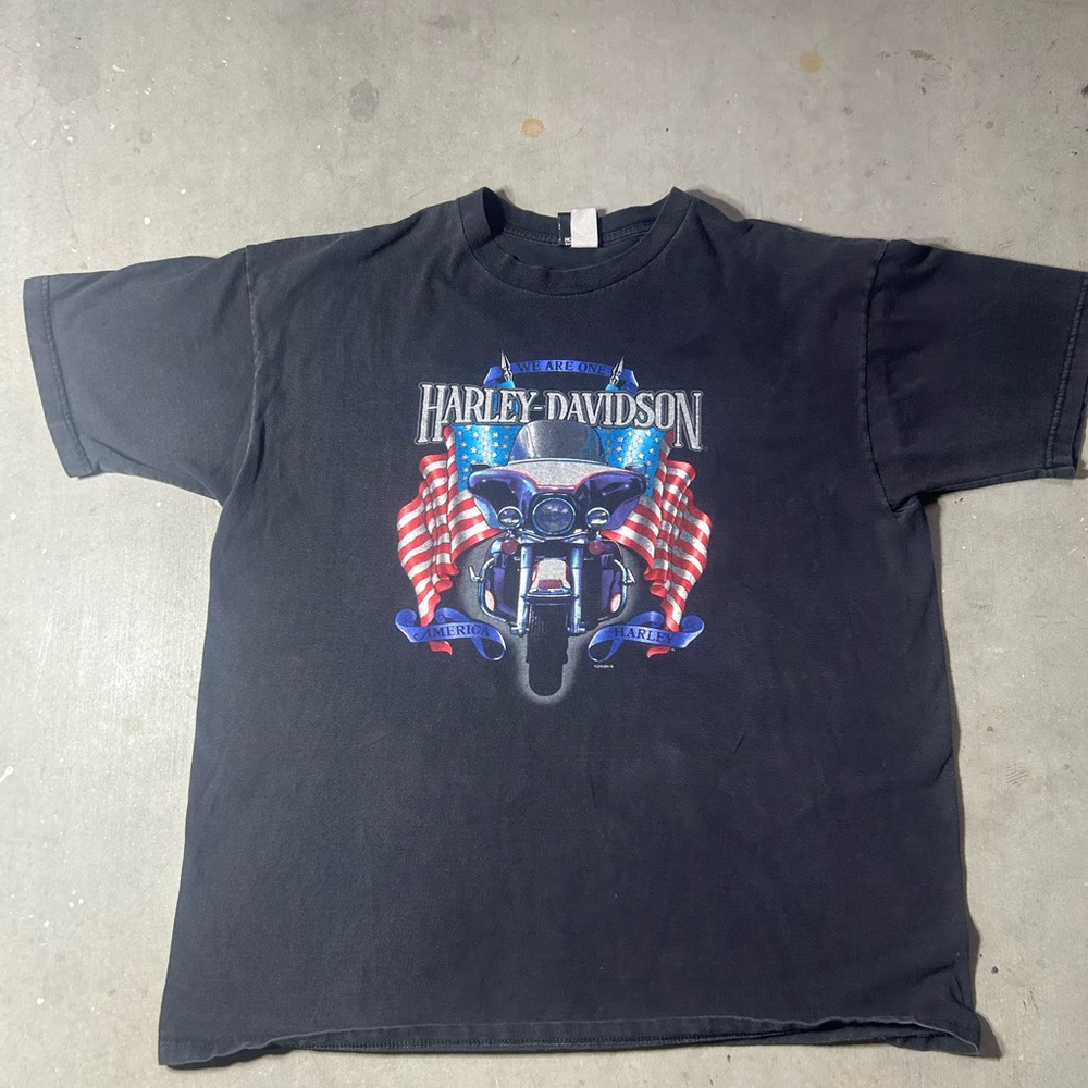 Harley-Davidson Black Graphic T-Shirt
